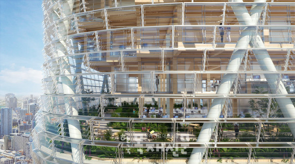 세계 최고의 하이브리드 목조타워 아틀라시안 본사 건물(2025년 준공예정)  사진출처= ATLASSIAN