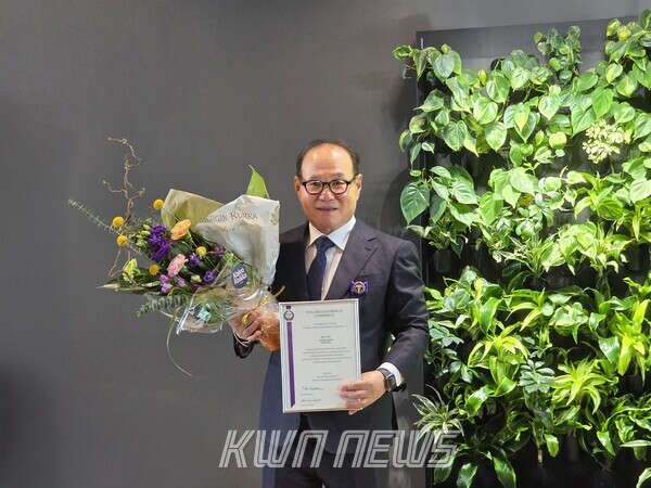 김진두 아진P&P 대표 겸 한국펄프종이공학회장, 핀란드 경제고용부 ‘공로훈장’ 수훈