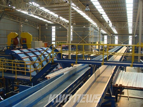 칠레 아세라데로스 제재 공장